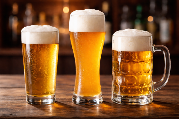 Verschiedene Gläser